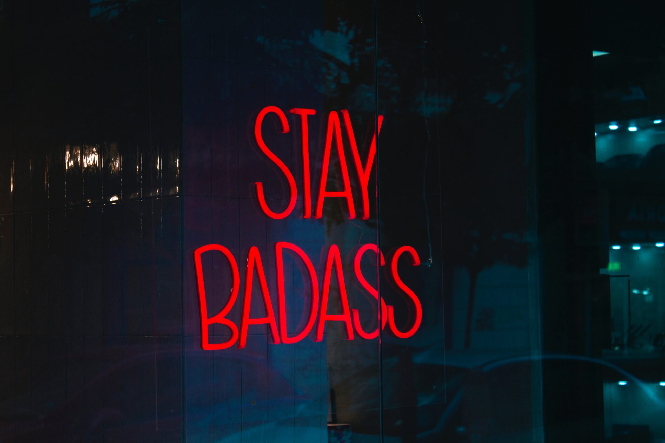 Stay Badass Winning is my World Blog Image